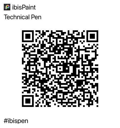 Pencil Qr Code Ibis Paint, Ibispaint Pens Qr Code, Ibspaint Qr Brushes Lineart, Brushes Ibispaint, Outline Pen Ibis Paint Qr Code, Code Ibispaint, Ibispaint Codes, Isbi Paint Pen Qr Codes, Ibispaint Brush