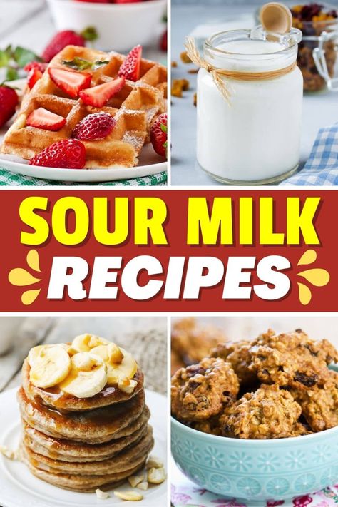 Desserts Using Sour Milk, What To Do With Expired Milk, What To Do With Spoiled Milk, Expired Milk Recipes, Recipes Using Sour Milk Baking, What To Make With Sour Milk, Recipes For Sour Milk, What To Do With Sour Milk, Expired Milk Uses