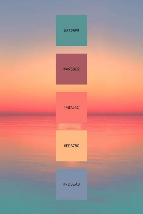 Tropical Color Palette Hex Codes, Hexcodes Color Palette, Golden Hour Color Palette, September Color Palette, Color Palette 2024, Good Color Combos, Color Palette With Hex Codes, Sunset Color Palette, Beautiful Color Palettes