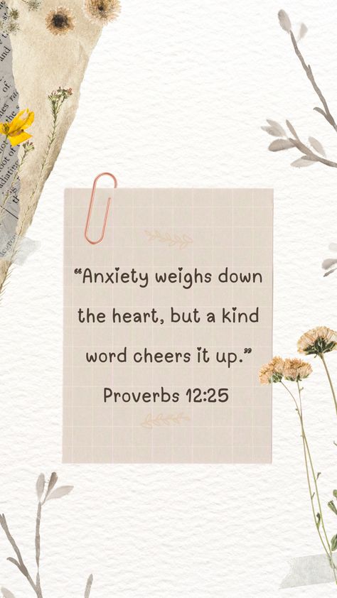 Be kind 🤍 #kindness #bibleversewallpaper #cutewallpaperbackgrounds #aesthetic Proverbs 12:25, Kindness Wallpaper, Bible Verse About Kindness, Bible Verses About Kindness, Be Kind Bible Verse, Proverbs 12:25 Wallpaper, Proverbs 31:26 Wallpaper, Kindness Scripture, Proverbs 12