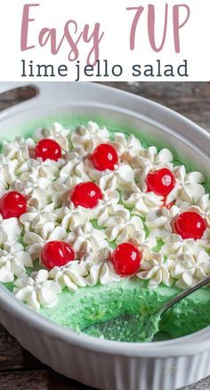 Lime Jello Salad, Jello Fruit Salads, Lime Jello Salads, Salad Macaroni, Congealed Salad, Salad Packaging, Salad Quinoa, Corn Side Dish, Jello Dessert Recipes