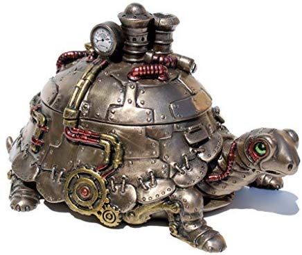 Steampunk Turtle, Steampunk Animals, Mechanical Animals, Fantasy People, Steampunk Mixed Media, Steampunk Tendencies, Steampunk Aesthetic, Steampunk Crafts, Art Steampunk