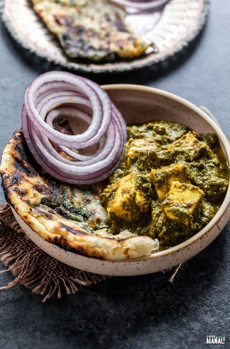 Saag Paneer Saag Paneer Recipe, Saag Recipe, Chole Masala, Recipe Instant Pot, Saag Paneer, Paneer Recipe, Weaning Recipes, Meatless Dinner, Paneer Recipes