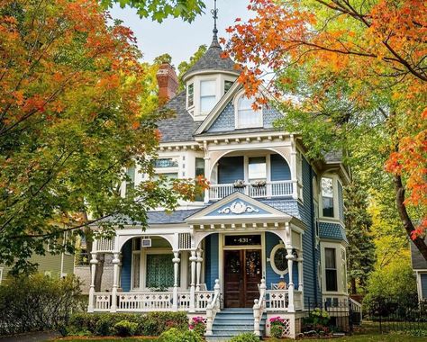 A Neighborhood Favorite, The Amazing Ole Ask House Queen Anne House, Saint Paul Minnesota, Signs From The Universe, Castle Tower, Cream Walls, Tudor Style, Modern Cabin, Cozy Cottage, Saint Paul