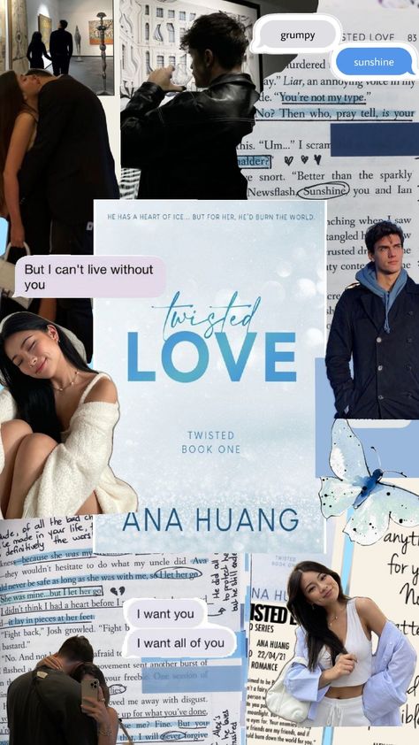 Twisted Love Twisted Love Book Fanart, Twisted Love Cover, Twisted Love Characters, Twisted Love Wallpaper, Twisted Series Wallpaper, Twisted Love Fanart, Twisted Love Aesthetic, Anna Huang, Tiktok Wallpaper