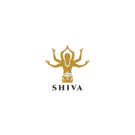 Shiva Logo Template Shiva Logo Design, Shiva Logo, Garden Logo, Shiva Eye, Eye Logo, Logo Templates, Shiva, Design Ideas, Logo Design