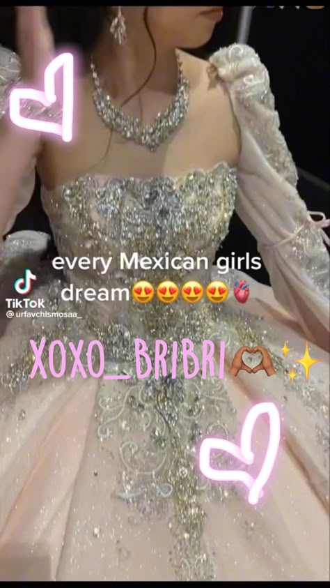 Outside Quinceanera Ideas Simple, Quince And Chambelan, Quinceanera Birthday Ideas, Quinceanera Vision Board, Quince Must Haves, Quensenara Ideas, Charo Quince Dresses, Quinceanera Outfit Ideas, Quince Traditions