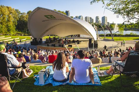 It's Free Outdoor Concerts and Patio Season in Coquitlam! Check out the lineup of free summer concerts at Lafarge Lake/Town Centre Park, entertainment at the Hard Rock, and outdoor dining options around Coquitlam in July and August 2019. via @Miss604 Lawn Concert Pictures, Outdoor Stage Design Concert, Lawn Concert, Backyard Concert, Concert Outdoor, Music Festival Campsite, Lake Town, Centre Parks, Free Time Activities