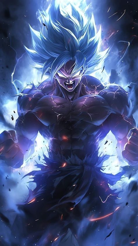 Epic Wallpaper, Tekken Wallpaper, Goku Super Saiyan Blue, Dragon Ball Z Iphone Wallpaper, Image Dbz, Super Goku, Anime Picture Hd, Dragon Ball Wallpaper Iphone, Goku Wallpaper