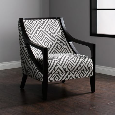 Modern Occasional Chair | Grey Accent Chair | Jerome's Occasional Chairs Living Room, Modern Occasional Chairs, Sofa Reupholstered, Wooden Living Room Furniture, Dining Room Table Marble, Pattern Accent Chair, Affordable Living Room, Affordable Living Room Furniture, Living Room Floor Plans