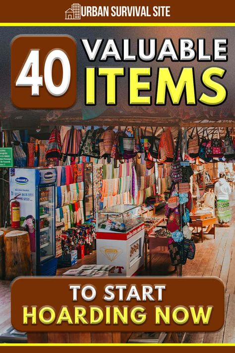 40 Valuable Items to Start Hoarding Now | Urban Survival Site Stuffed Noodles, Survival Crafts, Emp Survival, Pioneer Lifestyle, Urban Survival Kit, Emergency Preparedness Items, Survival Prepping Diy, Survival Food Storage, Survival Skills Emergency Preparedness