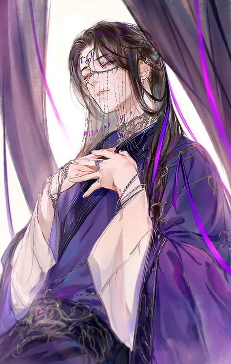 (1) ☆ ruthie ☆ on Twitter: "soothsayer https://t.co/0gqcgMz4Qy" / Twitter Anime Long Hair, Persona Anime, China Art, Character Design Male, Ethereal Art, Heaven's Official Blessing, Anime Drawings Boy, Boy Art