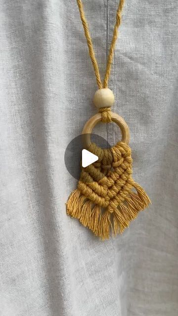 Macrame Colar, Macrame Diy, Macrame, Crochet, On Instagram, Art, Macramé