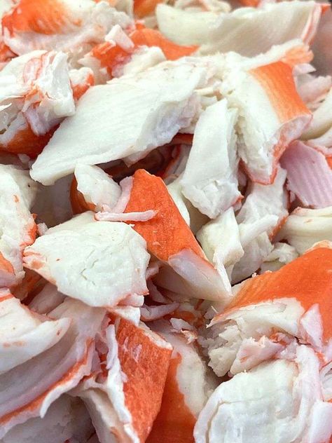 Immigration Crab Meat Recipes, Best Imitatation Crab Salad Recipe, Seafood Extender Recipes, Recipes Using Artificial Crab, Flake Crab Meat Recipes, Fake Crabmeat Recipes, Crab Supreme Recipes, Surimi Recipes Dinners, Fake Crab Meat Recipes Dinners