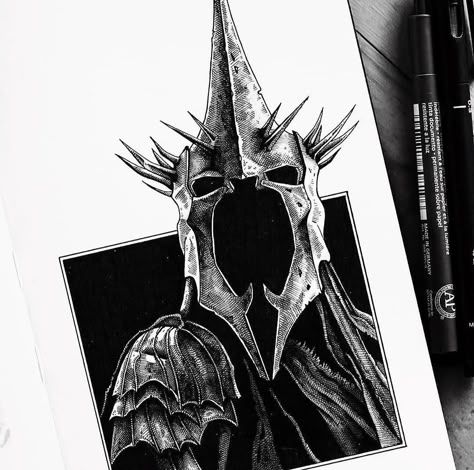 Tattoo Norse Mythology, Helm Tattoo, Lotr Characters, Hai Tattoo, Pokemon Tattoos, Norse Mythology Tattoo, Pokemon World, Lotr Tattoo, Witch King