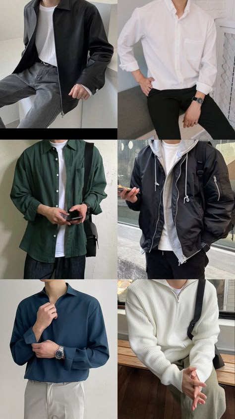 Male K Fashion, European Man Style, Cool Casual Outfits For Men, Tech Bro Outfit, American Boys Style, Smart Casual Men Outfit 2024, Casual Fashion Men's Outfit Ideas, Types Of Outfits Style, Men's Casual Outfits