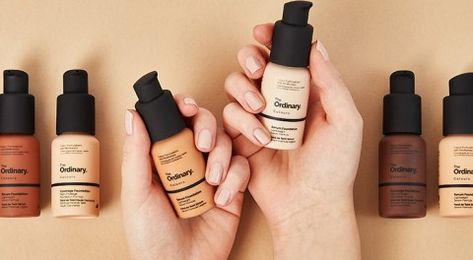 Buying Guide: The Ordinary Foundations The Ordinary Pigmentation, The Ordinary Foundation, Skincare Questions, The Ordinary Serum, Congested Skin, Layers Of Skin, Beauty Bay, Catalog Design, Velvet Matte