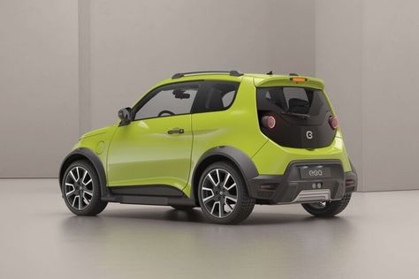 Compact 4-seater e-wave X electric car unveiled in Berlin Mini 4x4, Electric Car Concept, Child Safety Seat, Car Jokes, Electric Car Charger, Concept Vehicles, Tiny Cars, Compact Cars, Smart Car