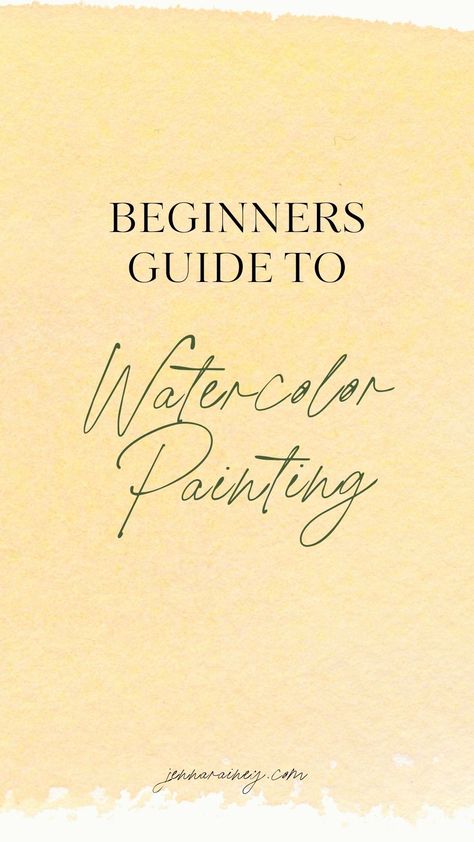 Ready to start your watercolor journey? This guide is perfect for beginners! I've painted hundreds of canvases over the years and found joy and calm in every brushstroke. Learn how to get started with watercolor and bring more creativity into your life. Best Watercolor Paper, Watercolor Supplies, Step By Step Watercolor, Watercolor Flowers Tutorial, Learn Watercolor, Watercolor Tips, Ocean Landscape, Art Corner, Happy Paintings