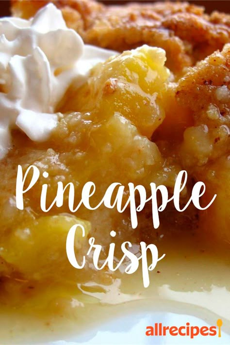 Pineapple Easter Dessert, Desserts With Pineapple Recipes, Pineapple Crisp Easy, Pineapple Crumble Recipe, Fresh Pineapple Desserts Easy, Easy Desserts Pineapple, Easy Desserts With Pineapple, Fresh Pineapple Recipes Dessert Easy, Recipes For Fresh Pineapple