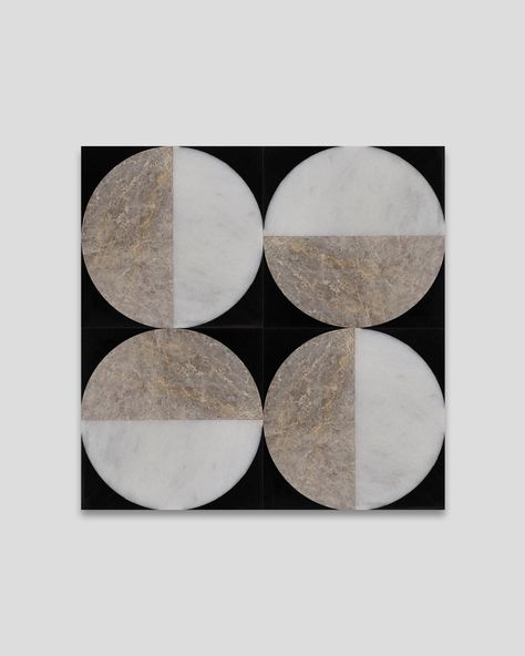 Moonstruck Signature Marble Collection Tile - Otto Tiles & Design USA Cream Tile, Striped Tile, Abstract Tile, Restaurant Flooring, Marble Collection, Round Tiles, Fireclay Tile, Floral Tiles, Large Tile