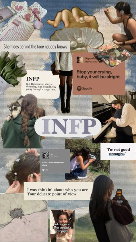 Infp-t Core Aesthetic, Infp Personality Funny, Infp Starter Pack, Infp-t Core, Infp Songs, Infp T Aesthetic, Infp Style, Infp Core Aesthetic, Mediator Personality