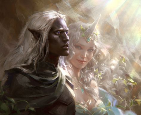 ArtStation - Sunlight Drow Male, Drizzt Do Urden, Dark Elves, Perspective Drawing Lessons, Night Elf, Rpg Characters, Forgotten Realms, Dragon Knight, Black Anime