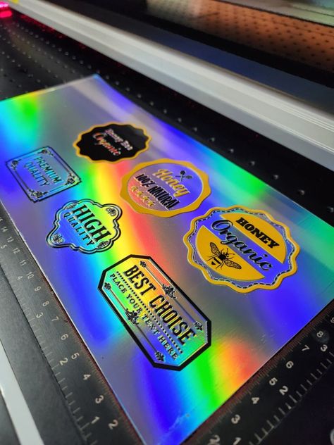 #Repost Gencotech Laser Marking
NEW NEW NEW
New DTF transfer sheet application available for JF240 UV printer. Colors available Silver foil and Gold foil.
For more info contact office@gencotech.co.za / 012 253 1172.

#gccworld #gcclaserpro #uvprinter #DTF #dtftransfers #dtfprinting #flatbedprinter #labels #stickers Uv Dtf Sticker, 3d Cnc, Laser Marking, Uv Dtf, Inkjet Printer, Silver Foil, Gecko, Uv Printing, Dtf Transfer