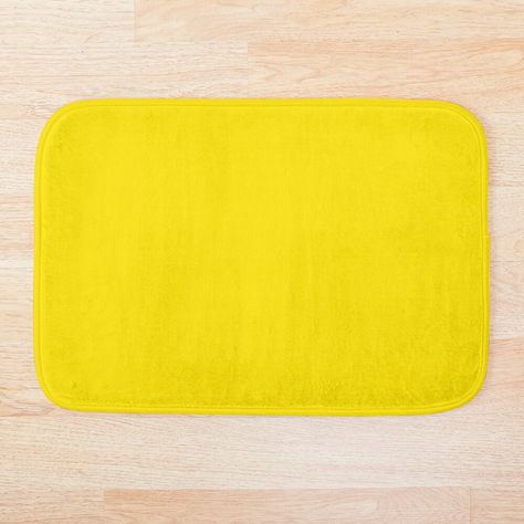 Orange Bath Mat, Yellow Bath, Green Bath Mat, Yellow Pantone, Pineapple Yellow, Yellowish Green, Line Texture, Solid Color Backgrounds, Neon Color