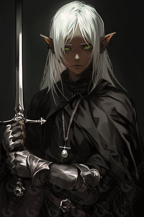 Necross Corobel, Gender Fluid, Drow Warlock Fiend Warlock Dnd, Fiend Warlock, Warlock Character Design, Drow Warlock, Drow Art, Dm Tips, Rpg Npc, Warlock Dnd, Demi Bras