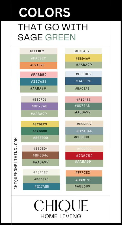 25 Colors That Go with Sage Green 106 25 Colors That Go with Sage Green Color Combos With Sage Green, Light Green Complementary Colors, Colours With Sage Green, Shades Of Green Wall Paint, Colors That Complement Sage Green, What Color Goes With Sage Green, Sage Green Matching Colors, Colours That Go With Sage Green, Colours That Go With Green