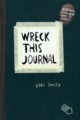 Wreck This Journal (Black) Expanded Ed. Wreck This Journal Everywhere, Keri Smith, Journal Black, Journal News, Cool Journals, Everything Is Connected, Wreck This Journal, Penguin Books, Amazon Book Store