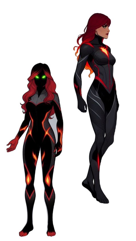 Superhero Outfits Design, Superhero Suits, Villain Costumes, Villain Character, Superhero Villains, Female Superhero, Super Hero Outfits, Arte Dc Comics, Superhero Characters