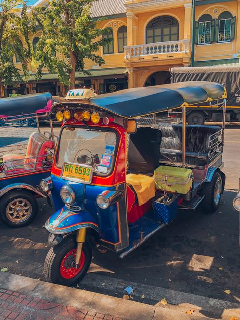 Thailand Tuk Tuk, Asia Places, Visit Asia, Backpacking Asia, Mekong Delta, Vision Board Goals, Tuk Tuk, Amazing Places On Earth, I Want To Travel