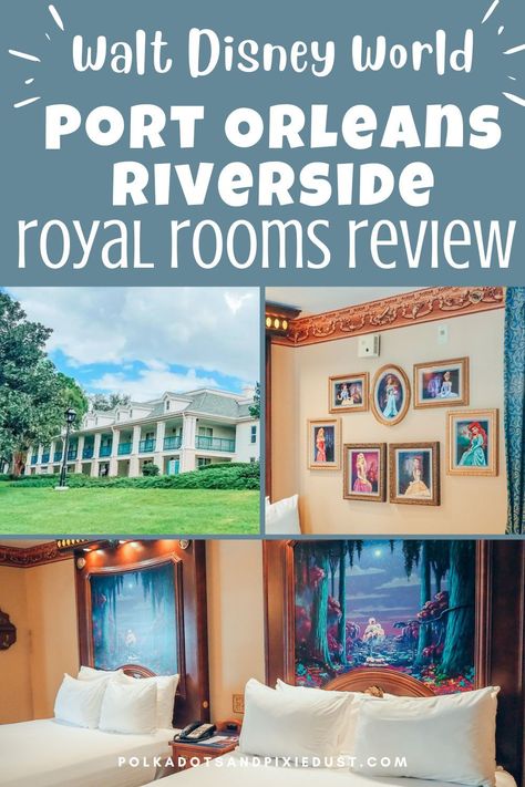 Port Orleans Riverside Royal Rooms Review. Everything you need to know about this upcharged room at Disney World Resorts. The Princess Rooms at Disney Port Orleans Riverside. #disneyresort Disney World Port Orleans Resort, Port Orleans Riverside Disney World, Disney Shirts For Kids, Disney Moderate Resorts, Disneyland With Kids, Disney Port Orleans Riverside, Princess Rooms, Disney Deluxe Resorts, Disney Port Orleans