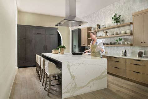 Invisible Induction: Ciot's Cooktop Revolution - Azure Magazine | Azure Magazine Induction Cooktop Kitchen, Invisible Induction, Unique Kitchen Design, Natural Stone Countertops, Induction Cooktop, Technology Design, Counter Space, Unique Kitchen, Stone Countertops