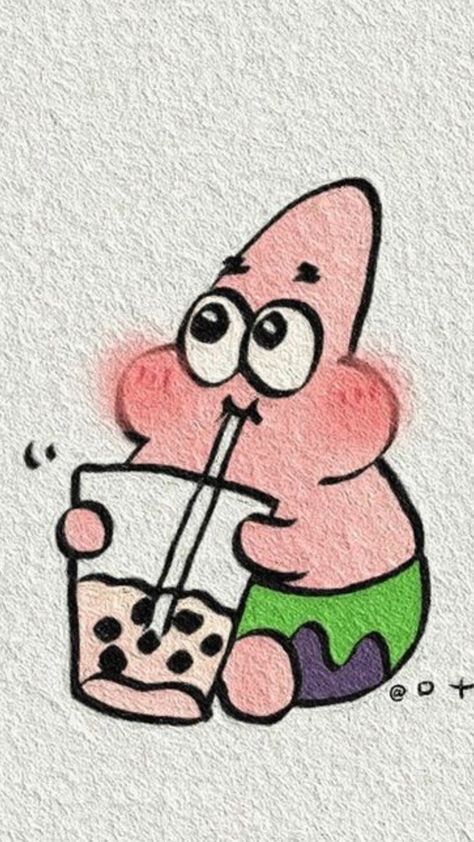 Patrick Spongebob, Africa Art Design, Spongebob Drawings, Spongebob Patrick, Chicano Drawings, Cool Pencil Drawings, Patrick Star, Africa Art, Funny Drawings