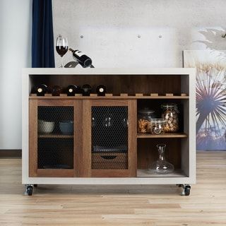 Built In Wine Rack, Stylish Sideboards, Dining Buffet, Wine Bar Cabinet, Industrial Dining, Wood Wine Racks, Industrial Wood, Online Furniture Shopping, Types Of Furniture