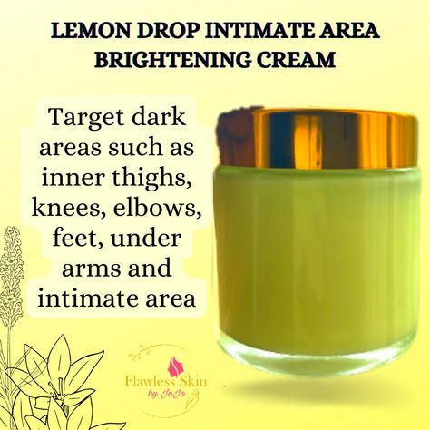 💗LEMON DROP INTIMATE AREA BRIGHTENING CREAM💗

🌟SHOP NOW🌟 LINK IN BIO 🌟 @flawlessskinbyjojo 
www.jojossnatchedlife.com

💗This cream is designed with a formula that’s set to target dark areas such as inner thighs, knees, elbows, feet, under arms and intimate area. This cream in effective in naturally lightening those areas without a bottle full of harmful chemicals. Enriched with plant oils, it can improve dryness and roughness to promote a soft healthy skin. Ingredients include: Glycerin, V Dark Inner Thighs, Skin Ingredients, Brightening Cream, Pelvic Pain, Healthy Routine, Inner Thigh, Oil Plant, Lemon Drop, Kids Nutrition