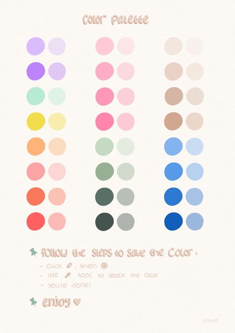 Color Palette - Perfect For Everything! - Notability Gallery Notability Color Palette, Soft Neutral Color Palette, Notability Notes, Notes Essentials, Ipad Kid, Watercolor Wallpaper Iphone, Ipad Essentials, Decor Color Palette, Journal Lettering