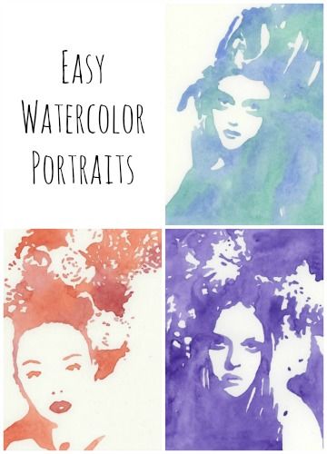 Watercolor Portrait Tutorial, Portrait Male, Watercolor Face, Portrait Tutorial, Watercolor Portrait Painting, Watercolor Projects, Diy Watercolor, Watercolor Portrait, Watercolor Paintings Tutorials