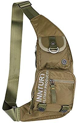 Amazon.com: Kawei Knight Nylon Sling Chest Bag Multi-pocket - Army Green: Sports & Outdoors Green Luggage, Messenger Backpack, Mystery Ranch, Sling Pack, Bicycle Bag, Shoulder Sling, Moon Shape, Coat Pocket, The Resistance