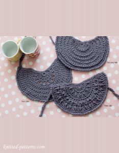 Bib Baby Bibs Patterns Free, Crochet Baby Bibs, Crochet Bib, Baby Bibs Patterns, Bib Pattern, Easy Crochet Baby, Crochet Collar, Haken Baby, Newborn Crochet