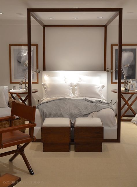 Ralph Lauren Interiors, Ralph Lauren Bedroom, White Linens, New Classic Furniture, Four Poster Bed, Four Poster, Poster Bed, Ralph Lauren Home, Classic Furniture