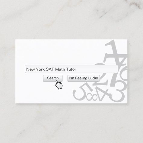 Sat Math, Math Tutoring, Bar Business, Tutoring Business, Math Tutor, Cards Business, Search Bar, Business Card, Business Cards