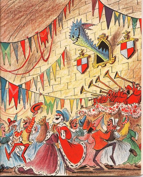 Filip Leu Dragons, Bill Peet Art, Bill Peet Illustration, Bill Donovan Illustrations, Bill Peet, Pete Dragon, Old Illustration Fairy Tales, Ronald Searle, Classic Illustration