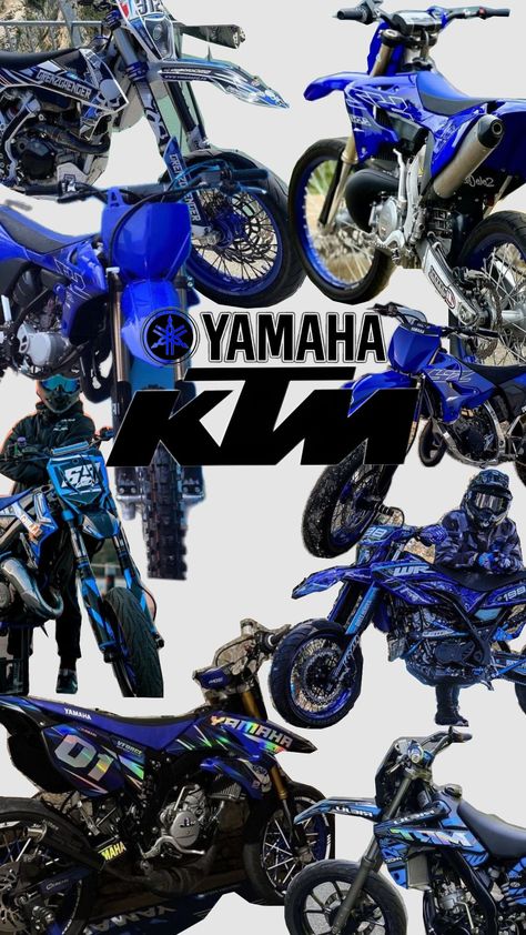 Motocross Wallpaper, Moto Cross Yamaha, Bull Monster, Fox Racing Logo, Yamaha Dirt Bikes, Yamaha Motocross, Yamaha 125, Yamaha Wr, Motos Yamaha