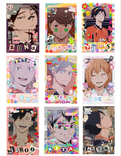 Anime Polaroid Aesthetic, Anime Polaroid Aesthetic Printable, Anime Printable Stickers, Anime Journal Prints, Anime Polaroids, Anime Polaroid, Anime Diys, Anime Journal, Anime Printables