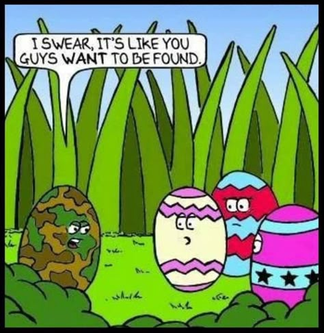 Some eggs just don’t know how to blend in. #eastermemes #easter #easter2021 Funny Easter Jokes, Egg Meme, Easter Memes, Easter Puns, Easter Jokes, Funny Easter Eggs, Happy Easter Funny, Happy Easter Quotes, Easter Cartoons