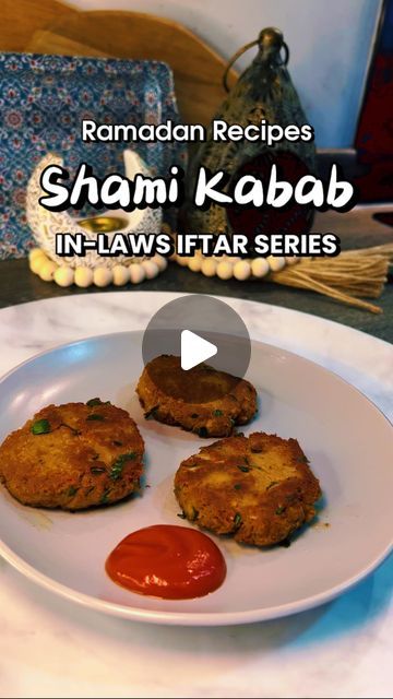 Khawla 🍉 | Halal Food, Recipes & Places to Visit on Instagram: "Welcome to Episode 3 of  the Ramadan series where we prep hosting my in-laws for Iftar on the first day of Ramadan 

And today we’re making everyone’s favourite Shami Kabab!

Ingredients:

1 kg boneless beef 
1.5 cup chana daal 
2 tbs ginger garlic paste 
2 tsp salt
1.5 tsp turmeric 
1 tsp red chilli flakes

1 tsp cumin seeds 
3-4 dried chilli’s 
1 black cardamom 
3-4 cloves
1 tbs coriander
1 tsp black pepper 
1.5 cup water

1 onion 
3-4 green chilli’s 

1 egg
1tsp garam masala 
Coriander 
Green onion
Chilli flakes
3-4 green chilli’s 
1 onion 

Make sure you give this recipe a try and make sure you’re following me because we’re making creamy chicken pasties next!

.
.
.
.

#ramadan2024 #ramadankareem #ramadanrecipes #ramadanf Halal Food Recipes, Chicken Pasties, First Day Of Ramadan, Ramadan Series, Shami Kabab, Black Cardamom, Ginger Garlic Paste, Halal Food, Cumin Seeds